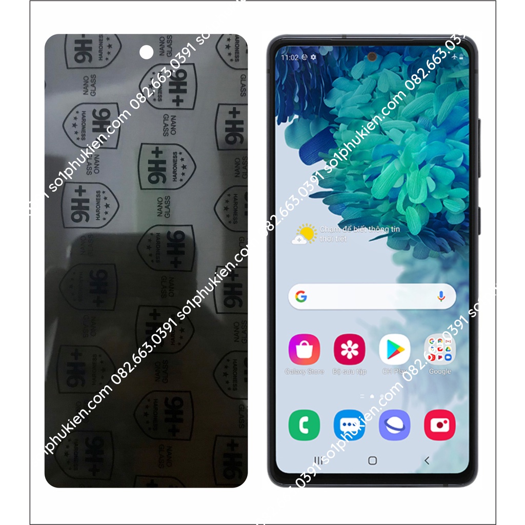 Dán cường lực chống nhìn trộm Samsung S20 FE (S20FE) dẻo nano