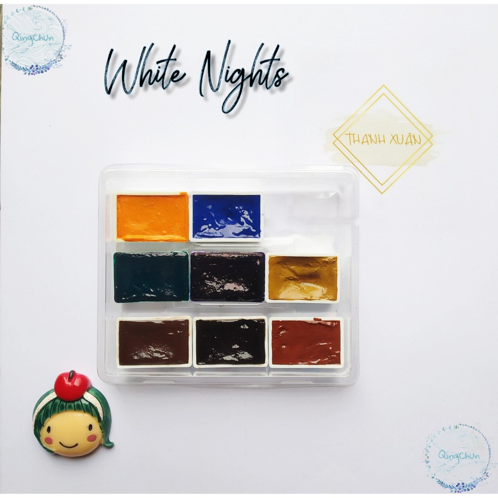 Màu nước White Nights dạng thỏi nén