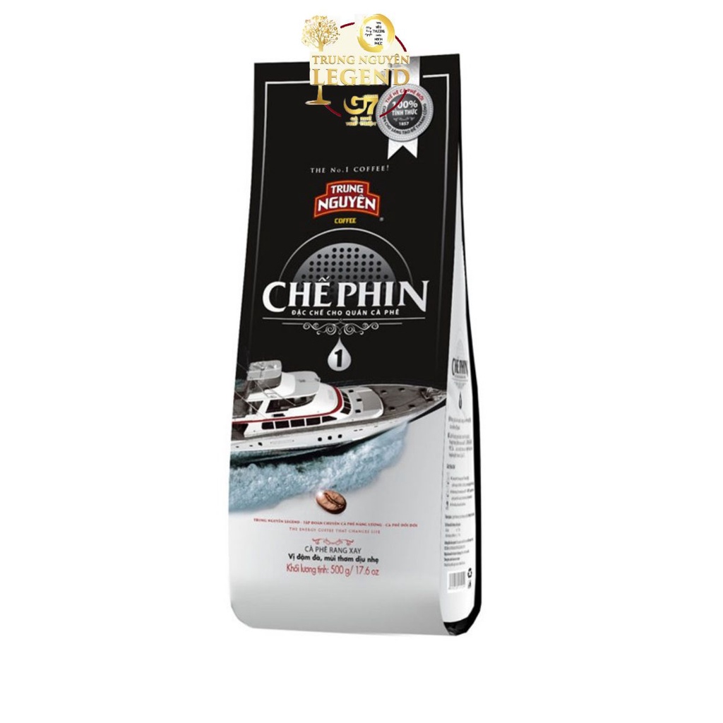 Cà phê Chế phin 1 - Trung Nguyên Legend - Bịch 500gr