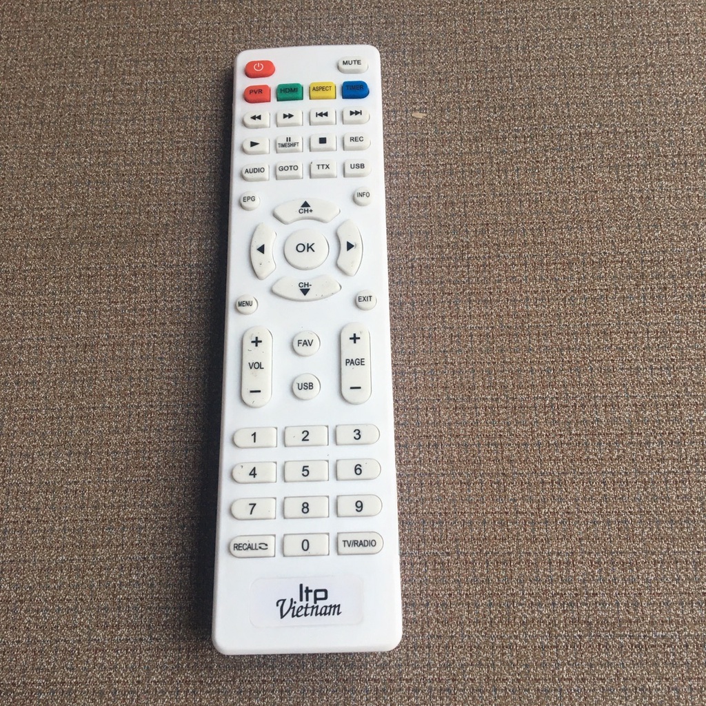 Remote Điều khiển đầu thu,đầu truyền hình kỹ thuật số các loại, Tặng pin Chính hãng !