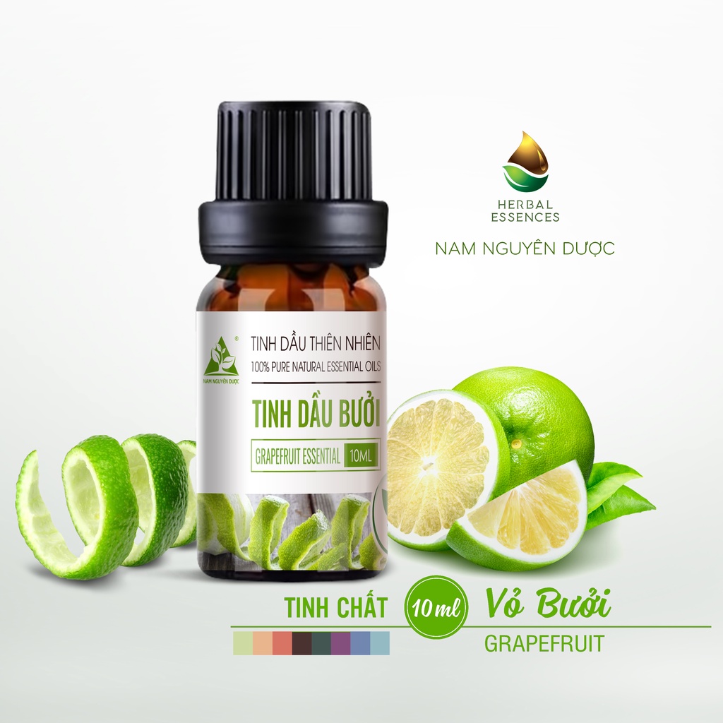 Tinh dầu Vỏ Bưởi nguyên chất - Grapefruit  Essential (10ml) NAM NGUYÊN DƯỢC