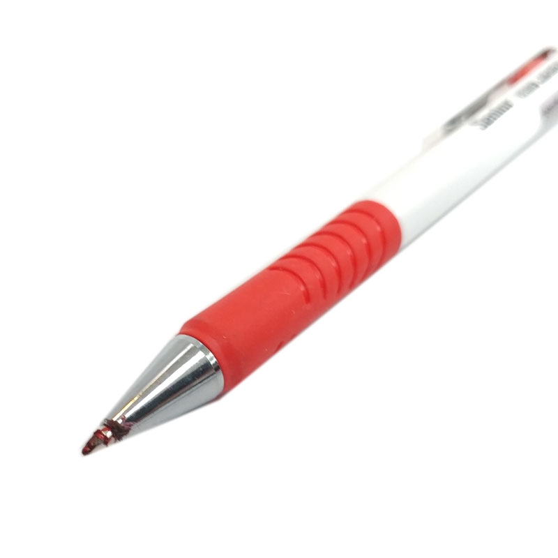 Bút Bi 0.7 mm Flexoffice FO-026/VN - Mực Đỏ