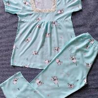 Đồ bộ tole cổ vuông tay con