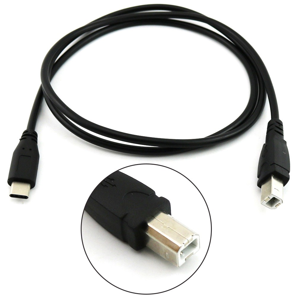 Cáp Chuyển Đổi Usb-C 3.1 C Sang Usb 2.0 B Type C