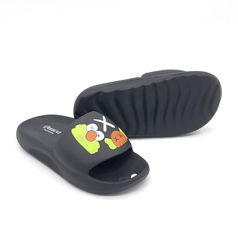 DÉP BÁNH MÌ THÔNG HƠI QUAI NGANG HOẠT HÌNH SIÊU NHẸ CAO 3CM ĐI MƯA