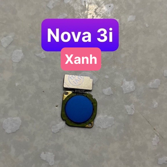 nút cảm biến vân tay / cáp nối vân tay huawei nova 3i zin mới