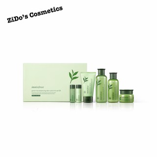 Bộ sản phẩm dưỡng da Trà xanh của Innisfree ver 2