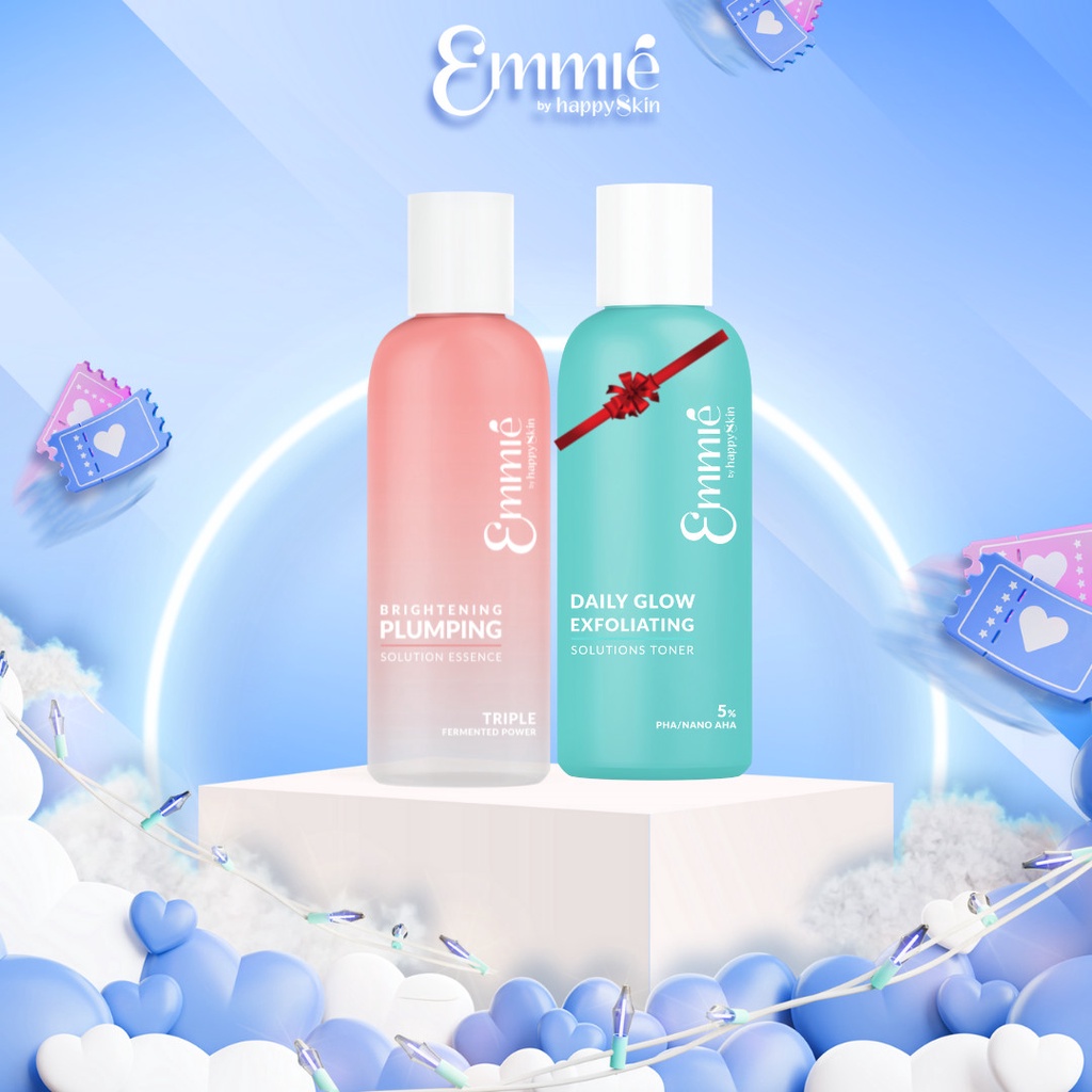 Combo dưỡng da: Mua nước thần Emmié 230ml và Dung dịch tẩy tế bào chết 5% 230ml
