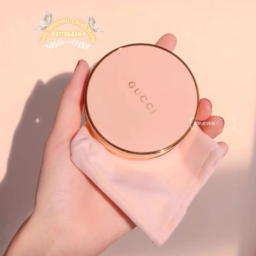 Phấn Phủ Gucci Poudre De Beaute Mat Naturel  Phấn Phủ Dạng Nén Kiềm dầu siêu tốt đủ Tone 00,01,02