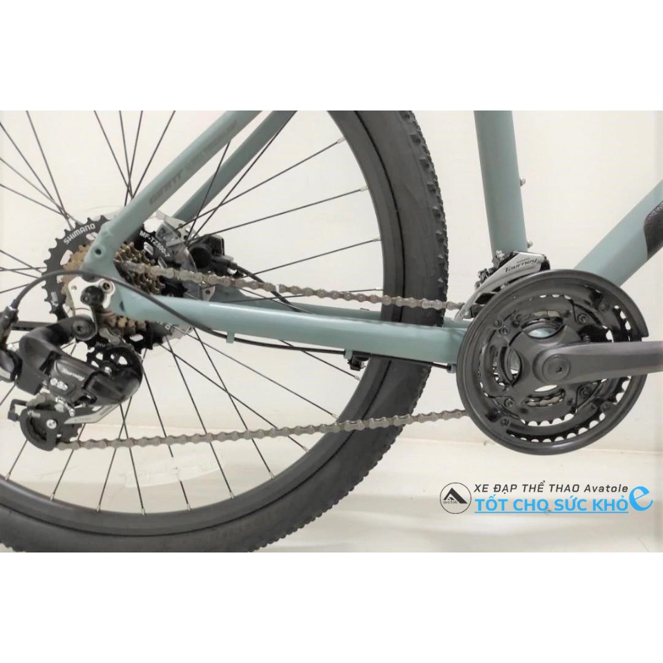 Giant 2022 ATX 720, Khung Hợp Kim Nhôm GIANT ATX ALUXX 7 26" size XS S M, Phanh Tektro, Shimano 21 speed, màu xám