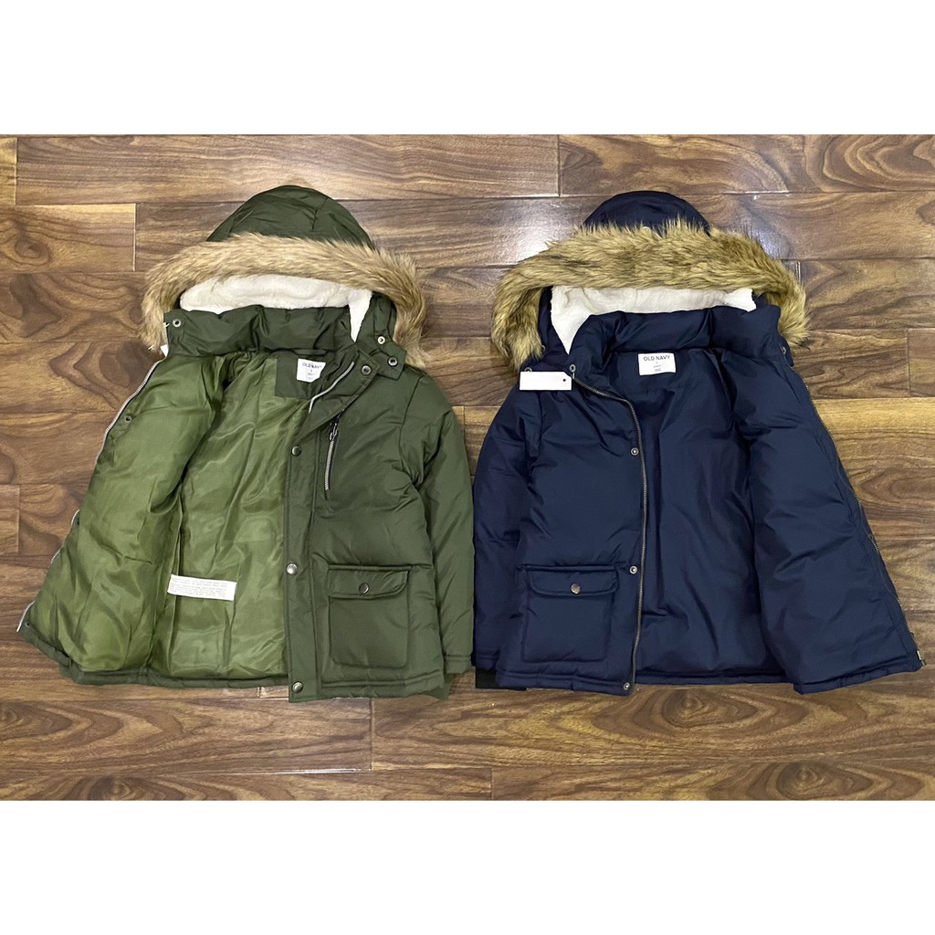 Áo phao Parka OldNavy VNXK nhiều màu cho bé
