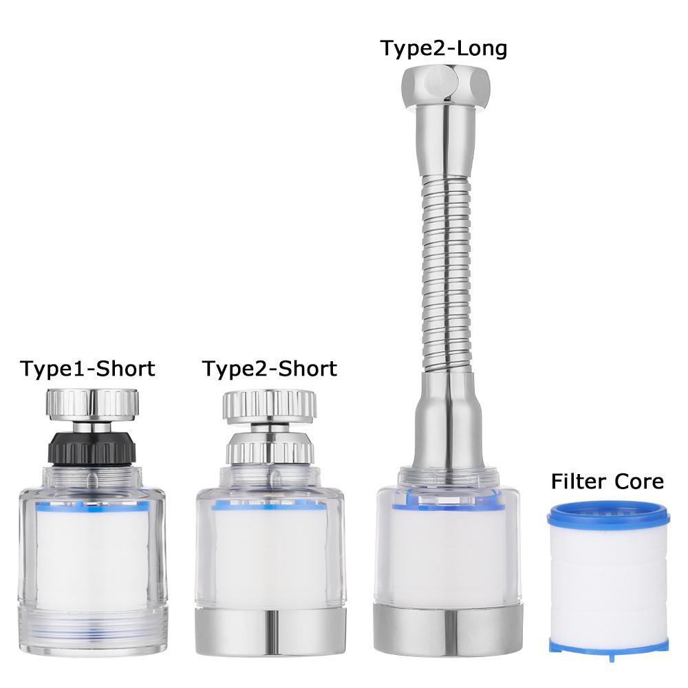 Benytro Lọc Phun Nước Linh Hoạt Xoay 360 Độ° Đầu Vòi Sục Khí
