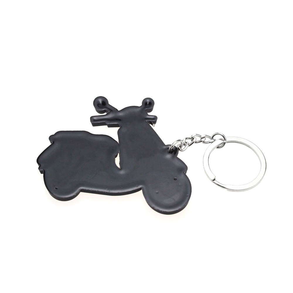 Móc khóa cao su sáng tạo thời trang cho xe máy Piaggio Vespa 50 150 150S GTS300