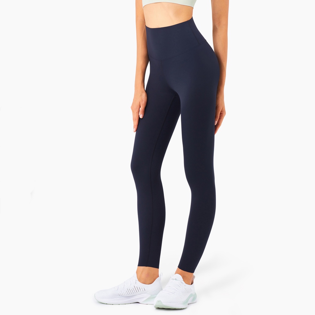 Quần legging lưng cao ôm dáng cảm giác nhẹ nhàng dùng tập yoga dành cho nữ