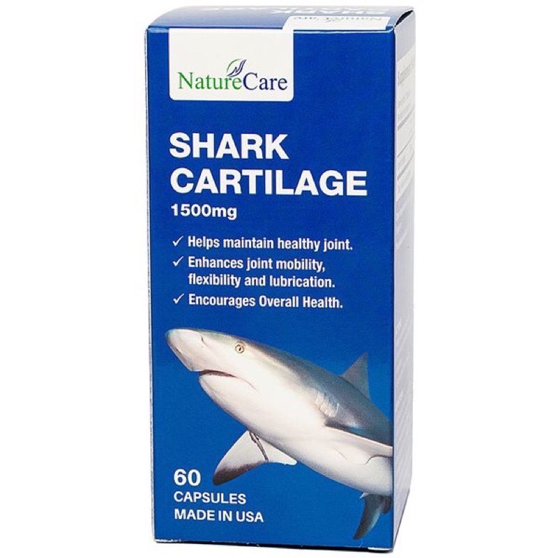 Viên Uống Bổ Xương Khớp Shark Cartilage Nature Care 60 Viên