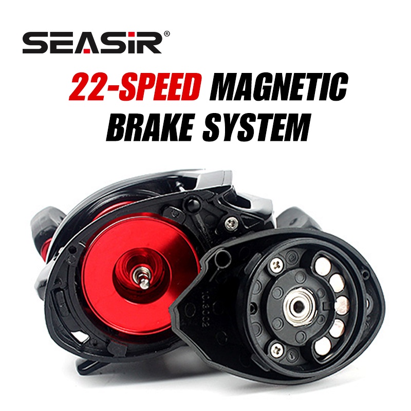 Máy Câu Cá BMAX BlackMax3 5BB 6.4: 1 18LB Max 30lb / 140yds Chất Lượng Cao