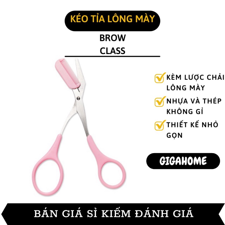 Kéo cắt tỉa lông mày Mini Brow Class đường cắt tự nhiên, dễ sử dụng 3093