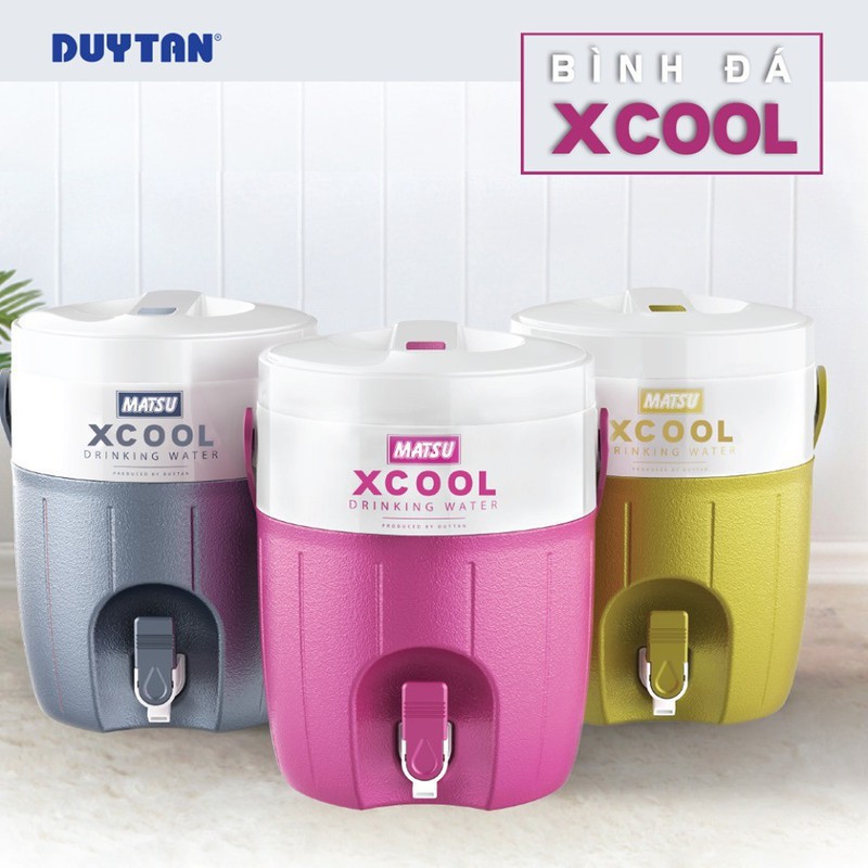 Bình Đá Xcool 7 Lít Duy Tân 23.5 x 22 x 29 cm - Thùng đá có van xả | BigBuy360 - bigbuy360.vn