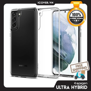 Ốp lưng Samsung Galaxy S21 Plus Spigen Ultra Hybrid - Hàng Chính Hãng