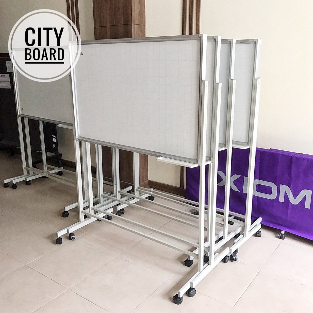 Bảng di động trắng, KT: 80x120cm, 100x120cm dòng Standard - Bảng Cường Thúy
