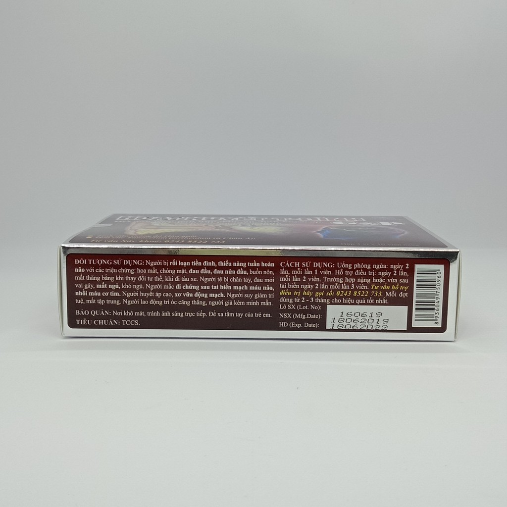 Hoạt huyết T- Đình GP -  Bổ huyết, hoạt huyết, ổn định huyết áp, tăng tuần hoàn máu não,chóng mặt