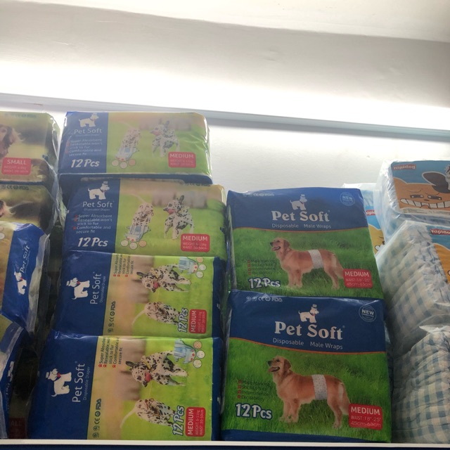 Bỉm chó đực petsoft