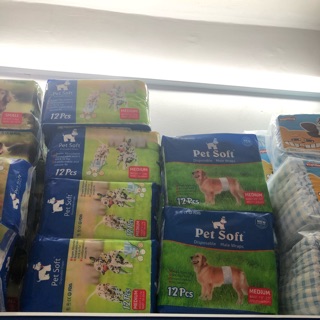 Bỉm chó đực petsoft