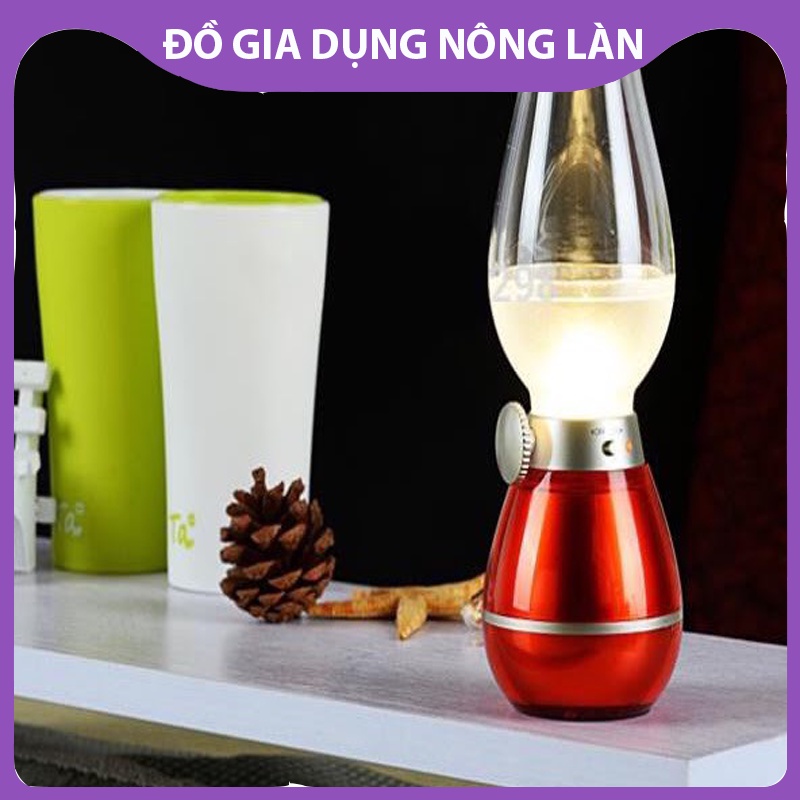 Đèn dầu cảm ứng điện tử LED thổi tắt khi bật NL Shop