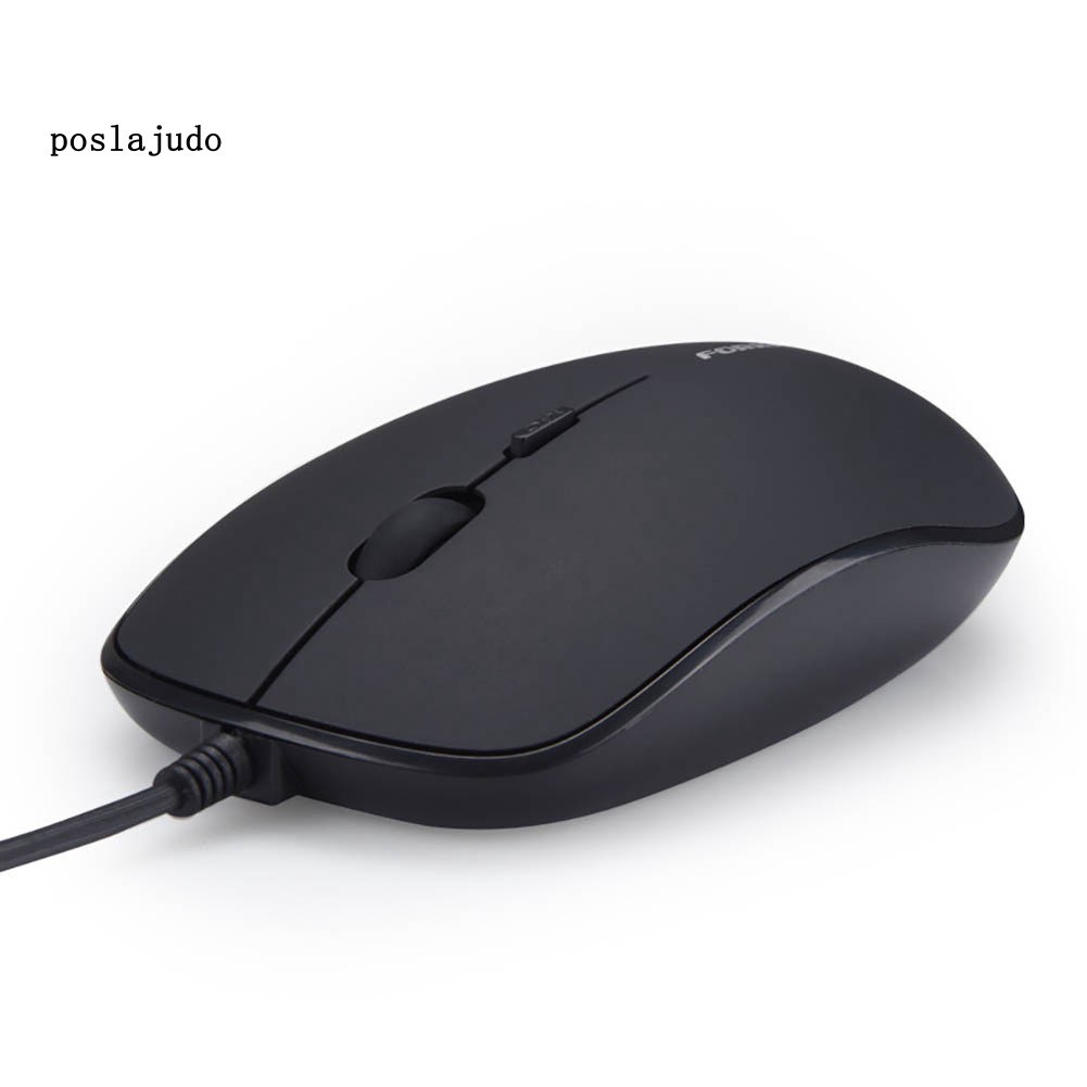 POS_K9 Universal 600/1000/1600DPI USB Mute Click PC Laptop Mouse for Office Home