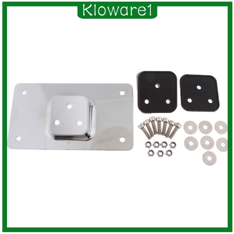 [KLOWARE1] Black License Plate Number Mount Frame Bracket Laydown for Harley Sportster | BigBuy360 - bigbuy360.vn