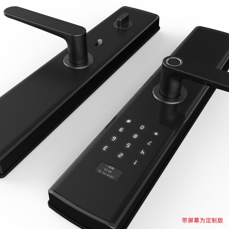 Khóa cửa thông minh Tuya Lock F1 2021 - Mở khóa bằng vân tay,chìa, thẻ từ, mật mã và từ xa qua app Tuya Smart chính hãng