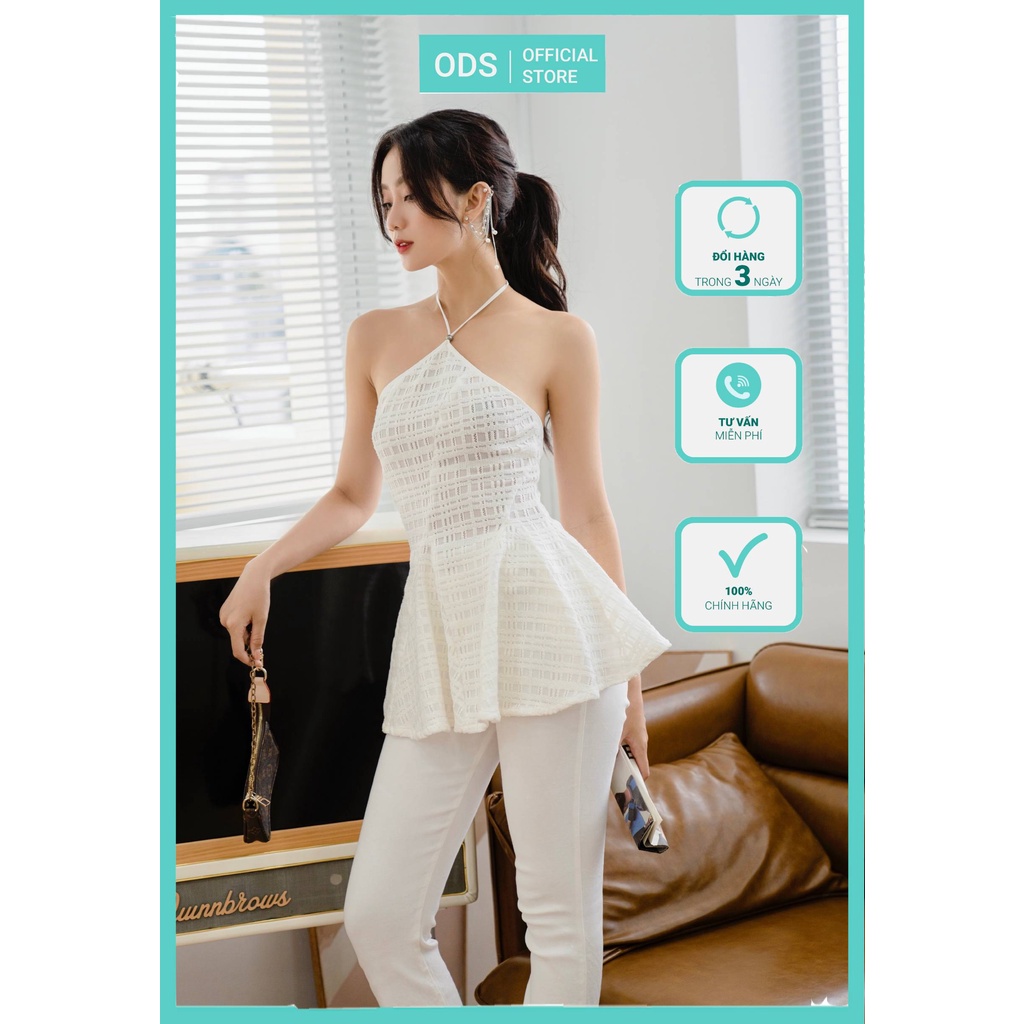 Áo peplum ODS cổ yếm [ZN1]