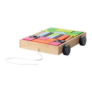 Bộ xếp hình gỗ 24 pcs MULA IKEA