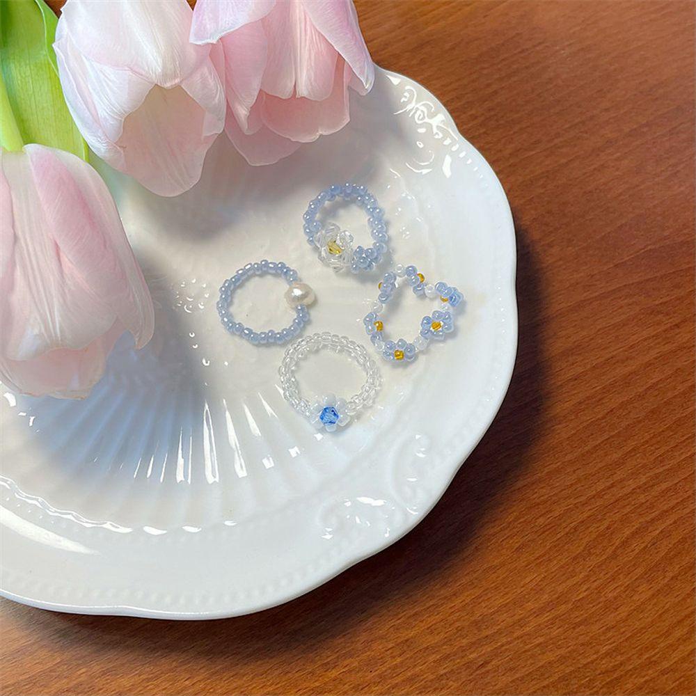 Nhẫn Nữ Đính Hạt Ngọt Ngào Cổ Điển Sang Trọng