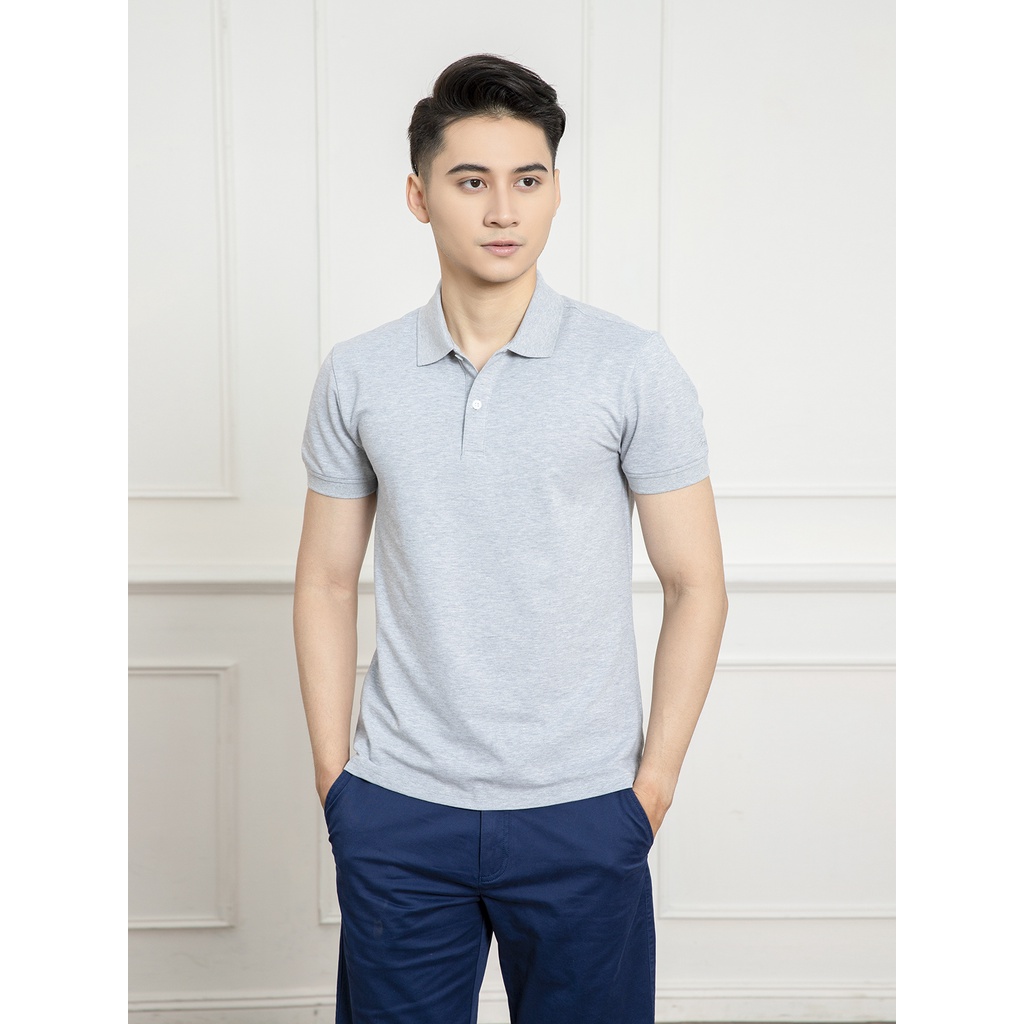 Áo polo nam ARISTINO dáng Slim fit ôm vừa, cổ áo dệt rib khỏe khắn, chất vải mềm mại, thoáng mát - APSR02