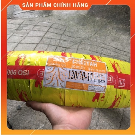 Lốp Cheetah Thái không săm chính hãng 120/70-17