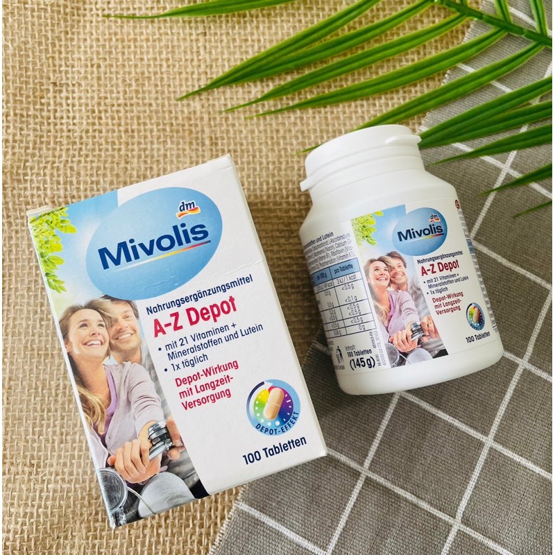 viên uống vitamin tổng hợp a-z depot mivolis date 10/2022