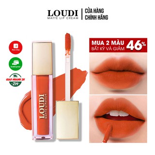 Son kem lì Loudi màu cam đất 3G 2214CĐ chính hãng