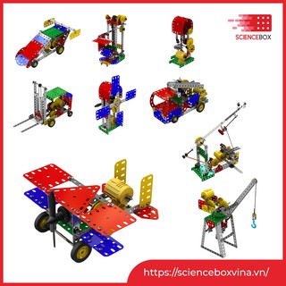Bộ lắp ráp kỹ thuật 18 mô hình - sciencebox no.2 - nhập khẩu hàn quốc
