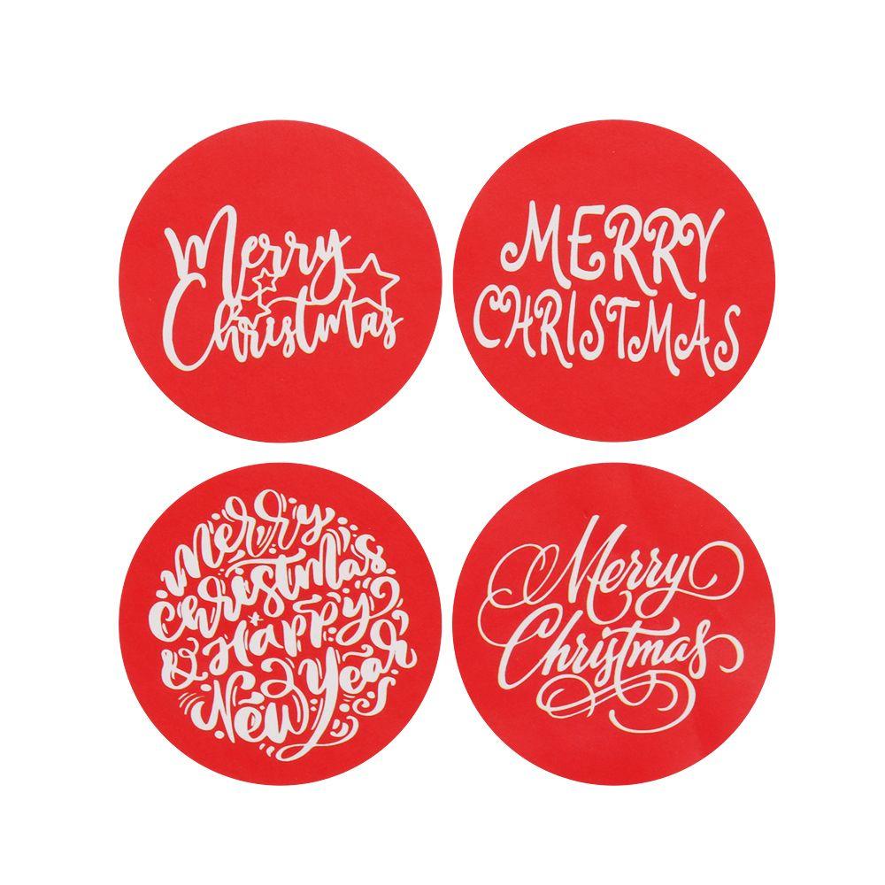 Bộ 500 Miếng Dán Trang Trí Phong Bì Đám Cưới / Giáng Sinh DIY