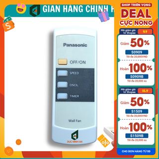 Điều khiển quạt treo tường Panasonic F-409M hàng chính hãng, xuất xứ Malaysia