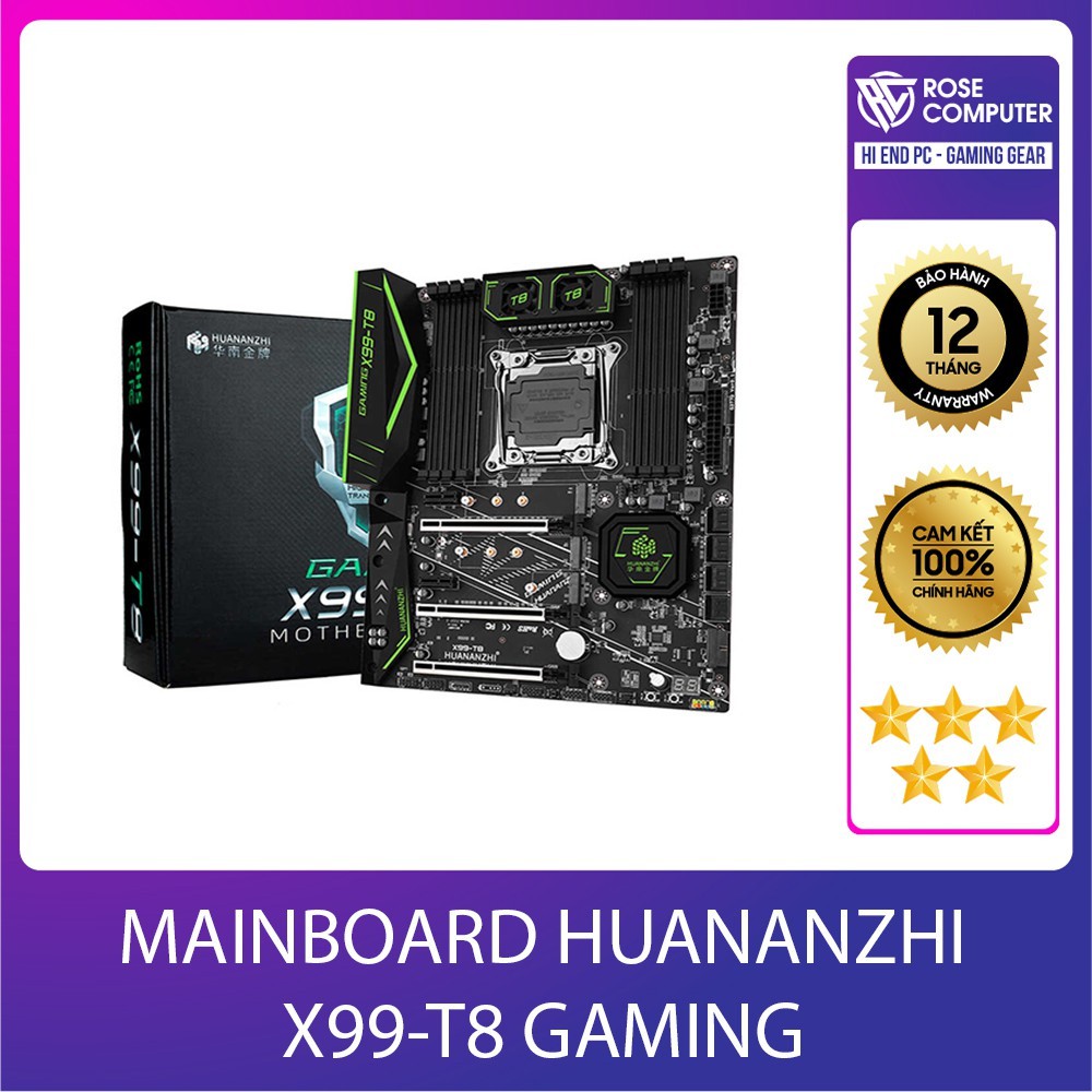 MAINBOARD HUANANZHI X99-T8 GAMING, hàng chính hãng, giá tốt