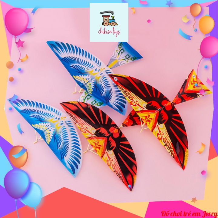 Đồ chơi diều giấy  xiu dễ thương, diều tự bay cho bé