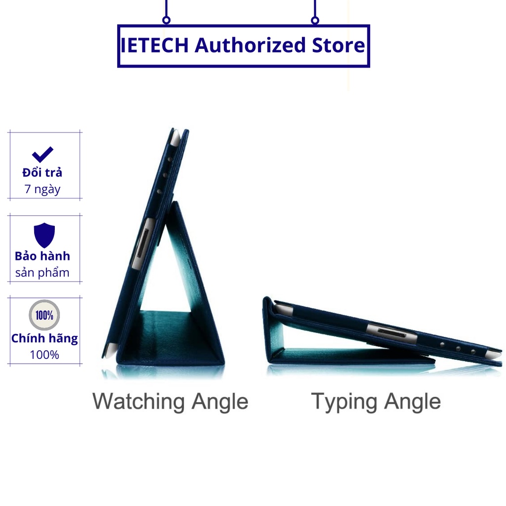 Bao da hai góc xoay dành cho iPad Mini 4 thiết kế sang trọng - PKCB