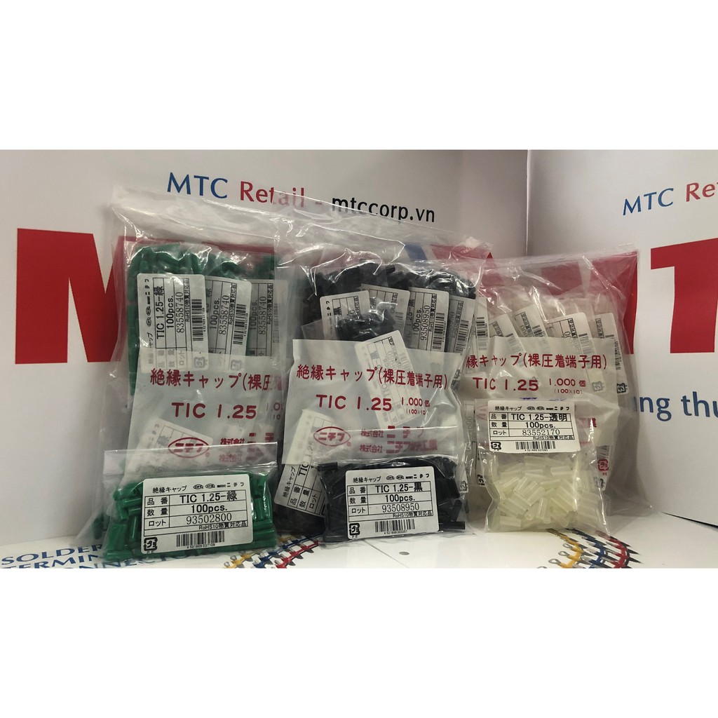 Mũ chụp đầu Cosse NICHIFU TIC1.25 nhiều màu – túi 100 cái