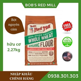 Bột mì nguyên cám hữu cơ Bob's Red Mill