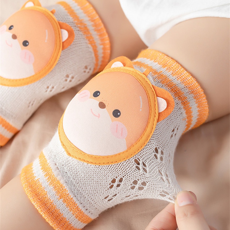 1 Đôi Vớ Dài Đến Đầu Gối Thoáng Khí Họa Tiết Hoạt Hình Cho Bé 0-4 Tuổi