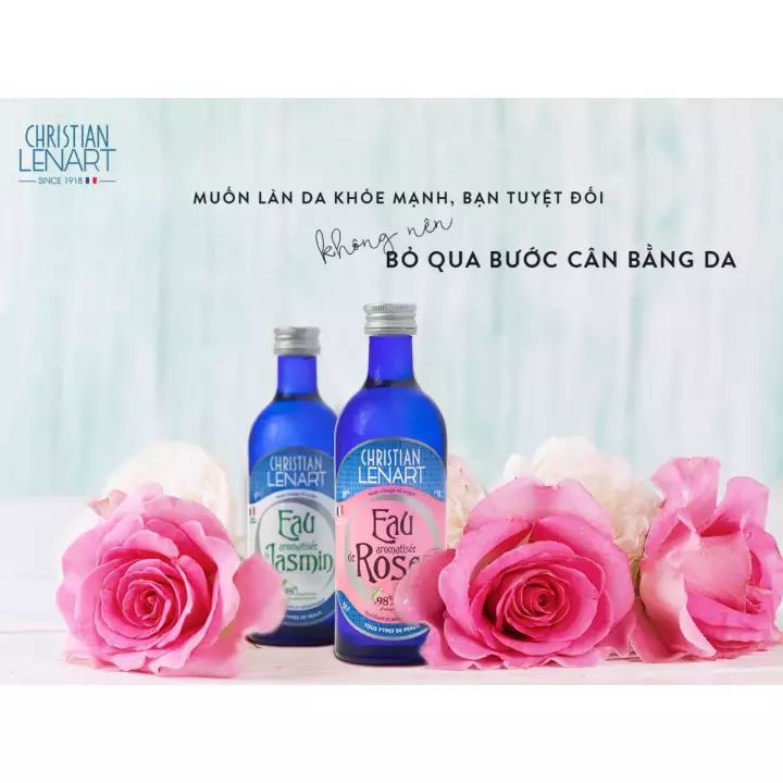 Nước Hoa Hồng Chiết Xuất Từ Cánh Hoa Hồng Christian Lenart Eau Aromatisée De Roses.