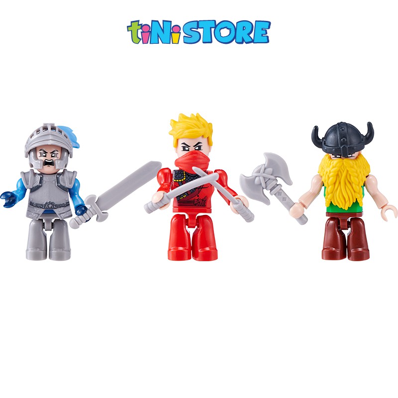 Đồ chơi lắp ráp sáng tạo lego chiến binh dũng mãnh Zuru MAX Builder More 83133