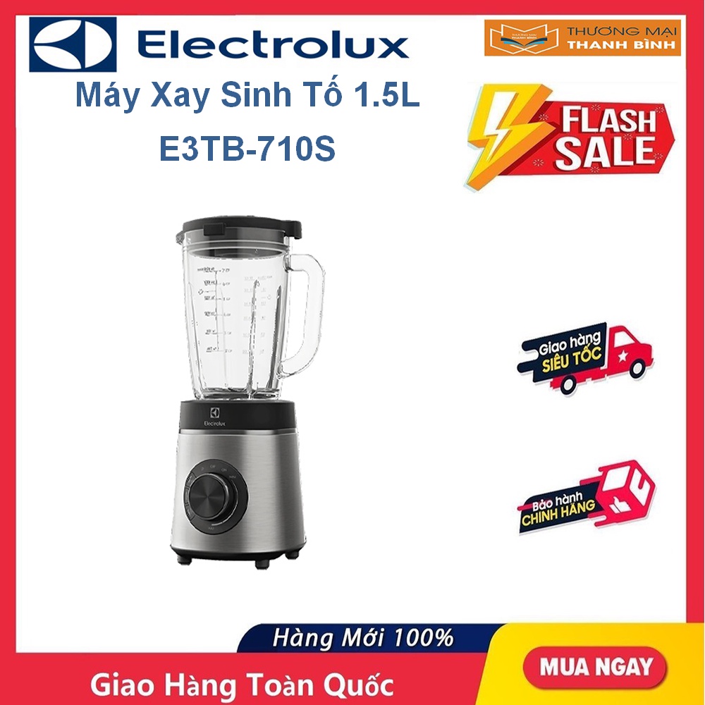 [Mã ELHA22 giảm 6% đơn 300K] Máy xay sinh tố Electrolux 1000W UltimateTaste 300 với 5 tốc độ xay E3TB1-710S